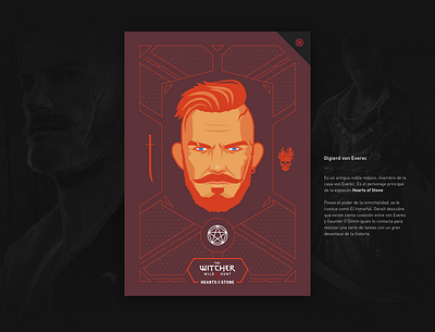 Olgierd von Everece / The Witcher III: Wild Hunt art artwork cartoon character character character design draw illustration the witcher videogame wild hunt