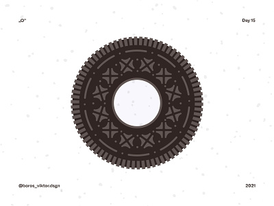 36 days of type: letter "o" 36 days 36 days of type 36 days of type lettering 36days o 36daysoftype cookie cookies graphic graphic design illustration illustrator letter lettering o letter oreo oreos typo typography typography art