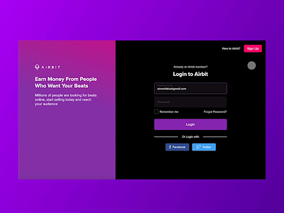Login - Register Concept animation design mobile prototyping ui user experience user interface ux web