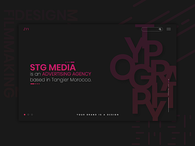 STG MEDIA adobe xd branding fleet management login orange platform road ui uiux ux web design