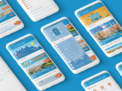 Travel App " AjiNsafro " booking design travel travel app travelling trip ui user experience user interface ux