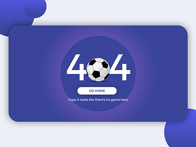 #DailyUI #008 - 404 page via @Daily_UI