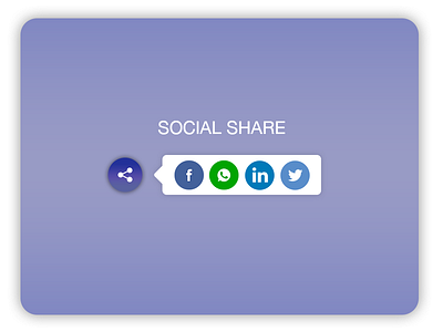 #DailyUI #010 - Social share