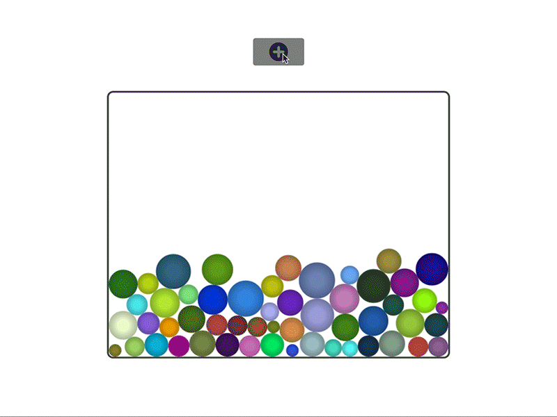 Edible Verlet Marbles balls bouncing canvas css html interactive javascript verlet