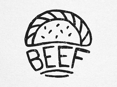 Beef - House of Empanadas Icon empanadas food handmade icon ink stamp