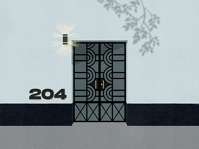 Benjamín Hill 204 - #PortalesIlustrados door doors illustration ilustración ironwork portal portales portales ilustrados portalesilustrados portals puerta puertas