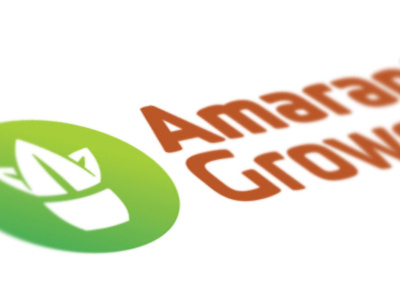 Amaranto Growers identity amaranto identity logo plants