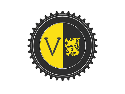 De Ronde black icon logo yellow