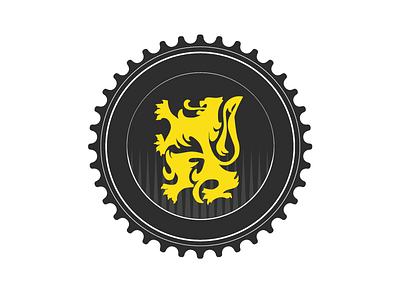 De Ronde - two black icon logo yellow