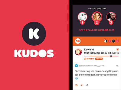 Kudos - The fan reputation and reward app