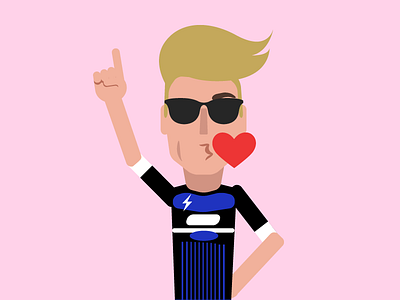 iOS Cycling Sticker Set - Marcel Kittel cycling emoji illustration ios marcelkittel stickers