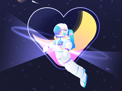 Rainbow Spaceman