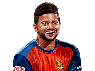 Suresh Raina Digital Painting art digital art digital painting motivation painting photoshop raina suresh raina