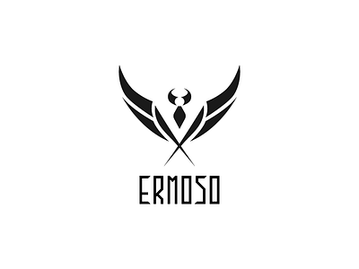 Ermoso | Branding branding branding design dress eagle ermoso illustration logo style