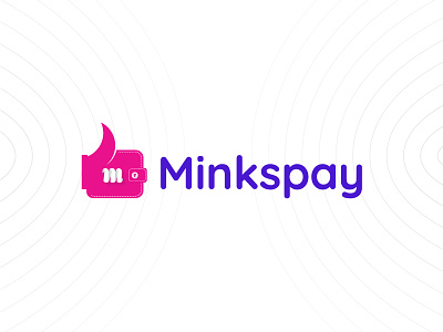 Minkspay | Branding brand branding brandmark design icon identinty logo logomark merchant vector
