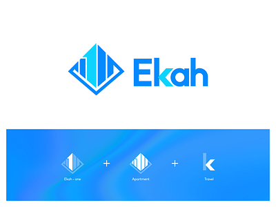 Ekah | Identity design branding brandmark ekah hotel identity logo muzli travel