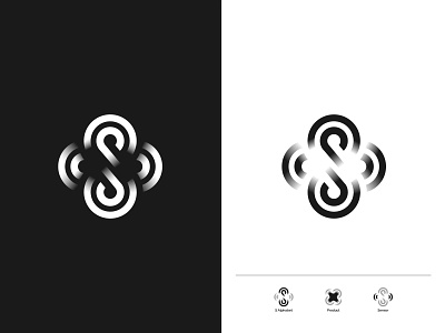 Saron | Identity W.I.P brand branding brandmark design drone icon identity logo logomark sensor wifi