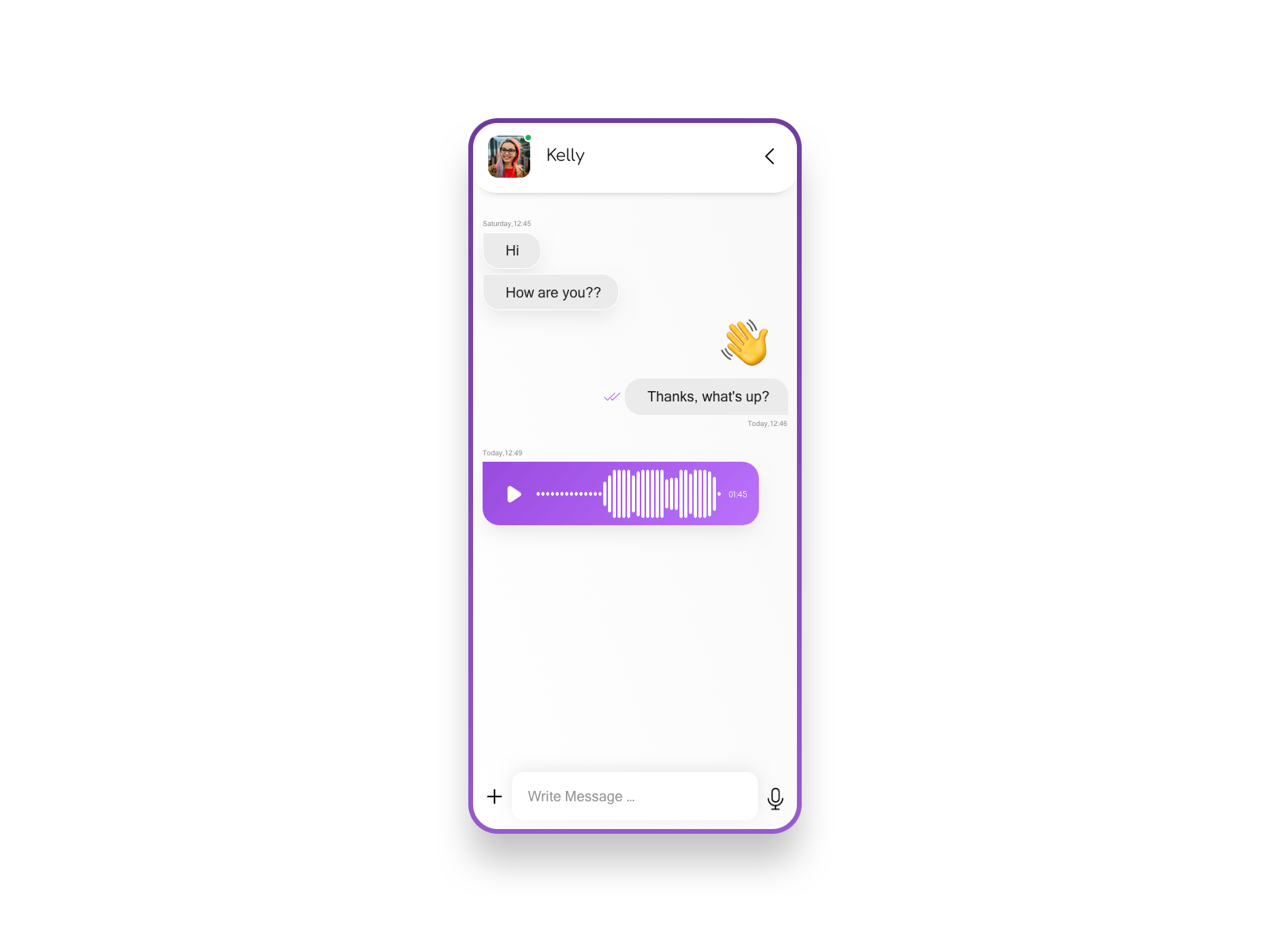 || Direct Messaging || Daily UI 13