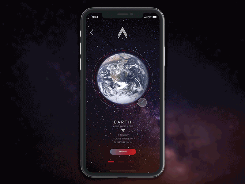 SPACED App Design Challenge (Part 2) app epicurrence flight ios iphone x seat spaced travel ui ux