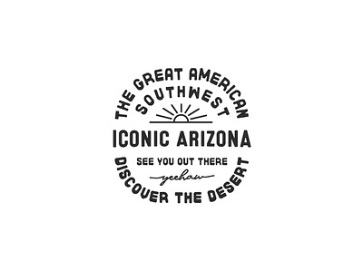 The Great American Southwest apparel badgedesign branding design graphicdesign logo