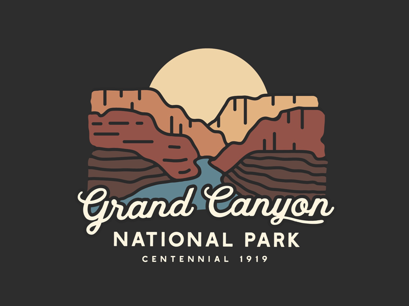 Grand Canyon National Park by Meg Dever on Dribbble