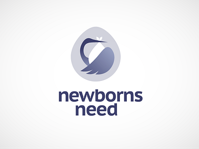 Alt. Newborns Need Logo design graphic logo