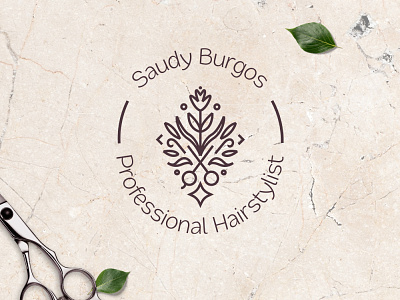 Professional Hairstylist Logo branding design logo logodesign typography vector