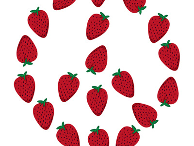 Strawberry Fields Forever illustration john lennon