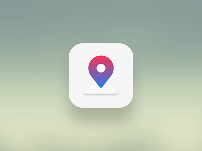 Map App Logo app icon icon logo