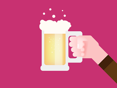 Beer? beer illustration vector