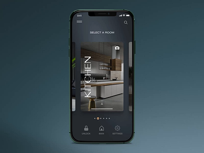 "Smart Home App" animation concept design exploration interaction motion principle product smart home ui ux