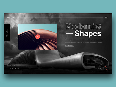 Daily UI "Modernist Shapes"