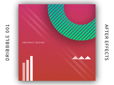 Shapes - Abstract 001 abstract after effects debut design first shot gradient hello dribbble