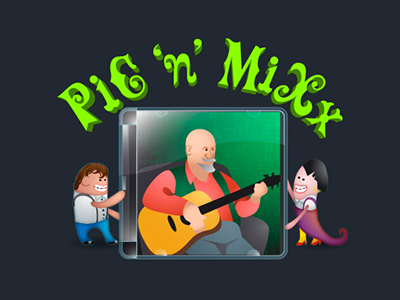 Pic 'n' Mixx Burl Ives burl ives cd club night logo