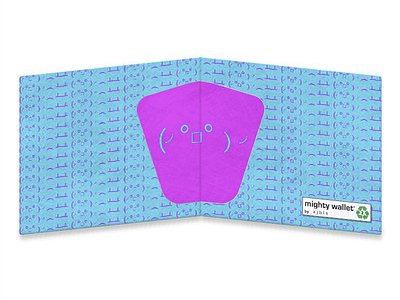 (╯°□°）╯︵ Table Inside cyan emoticon hot pink mightywallet red tableflip wallet