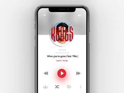 Daily UI challenge #01 — Music Player