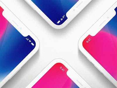iPhone X clean colors iphone iphonex minimal x