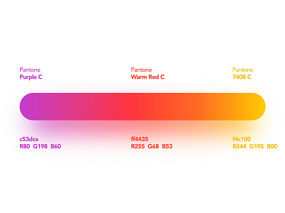 Color palette color colors flashy fluid gradient light palette