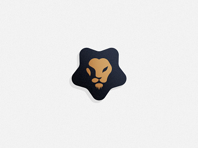Kingstar logo branding king lion lion logo logo design minimal star logo