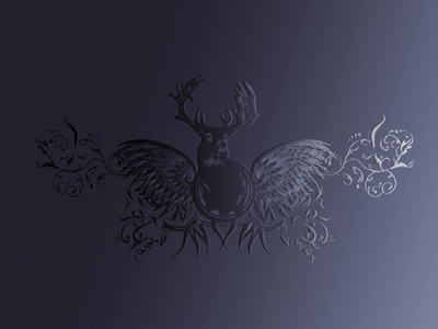 Logo/Illustration deer illustration logo vektor