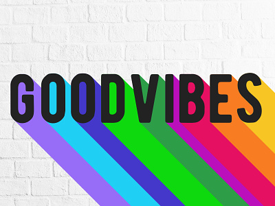 G says Good vibes colors dailychallenge design goodvibes goodvibesonly illustration illustrator typo typography typography art vector vibrant