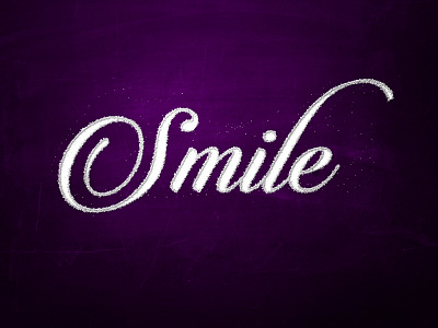 S says Smile creative dailychallenge dairymilk design illustration illustrator photoshop smile sugar sweet typo typogaphy typography art