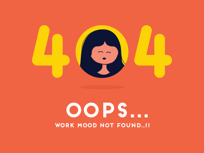 Oops... 404 Error!! 404 error animation cutegraphicstyle design flat gif icon illustration illustrator minimal vector web website