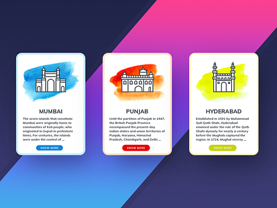 City Tour of India cities city city guide design flat icons illustration illustrator indian monuments tour tourism tourisminindia travel ui vector