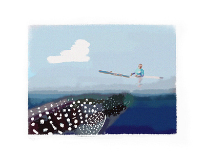 Oslob, Cebu 2020 cebu illustration philippines shale shark summer travel