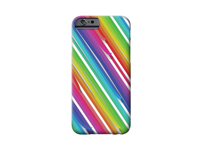 Rainbow Ribbons iPhone Case case iphone rainbow threadless