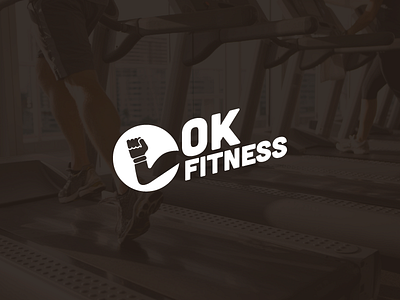OK Fitness Logo Study 3 fitness gym logo ok workout