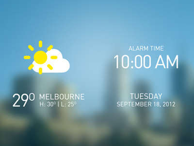 Weather App android app cloud ios sun weather