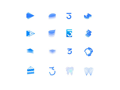 Logo applogo logo sign sketches variations