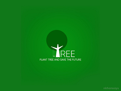 Plant Tree and save the future; World Environment Day 5th june creative environment future minimal nature plant plant tree tree world environment day